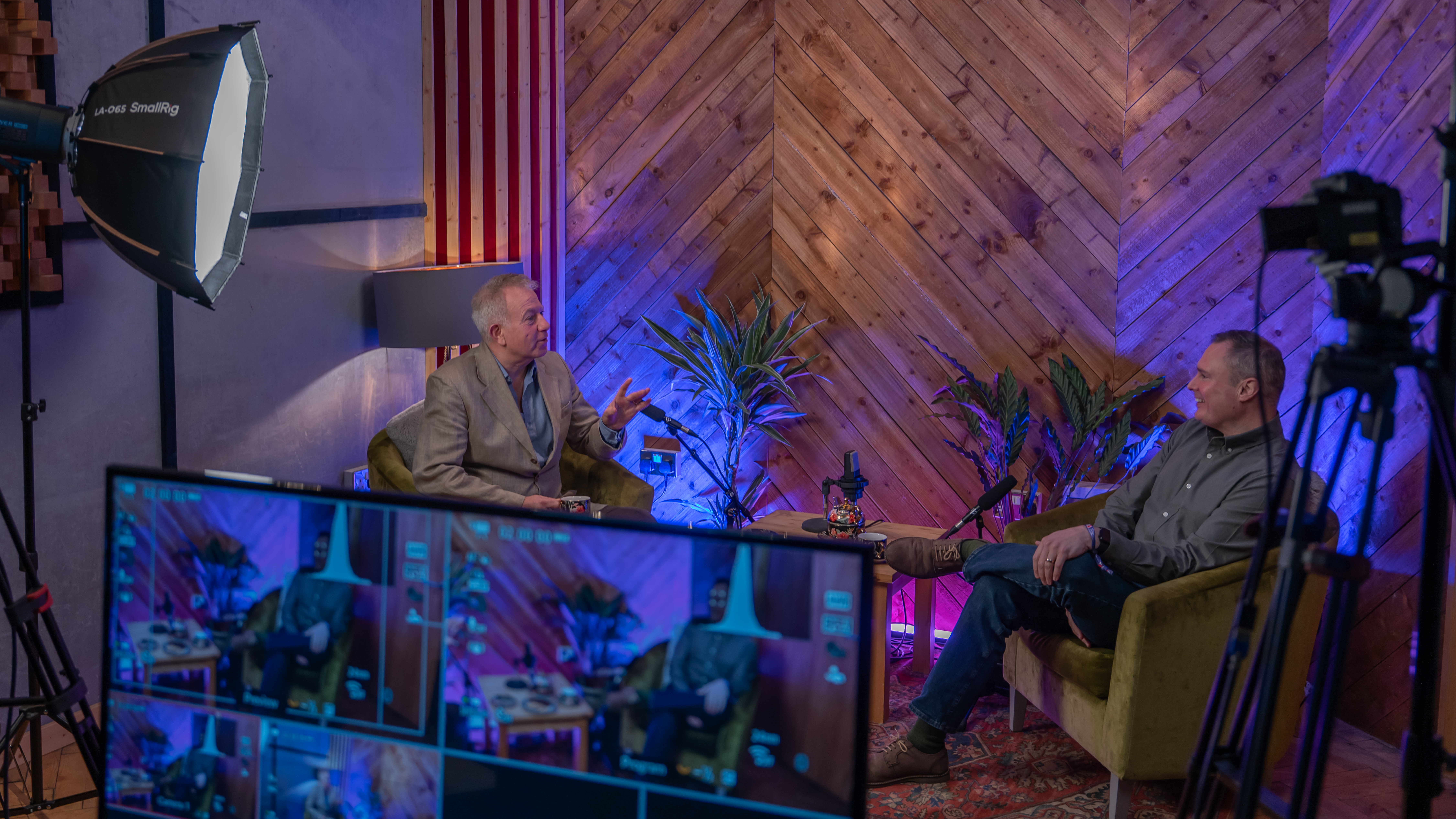 Neil and Glyn Recording